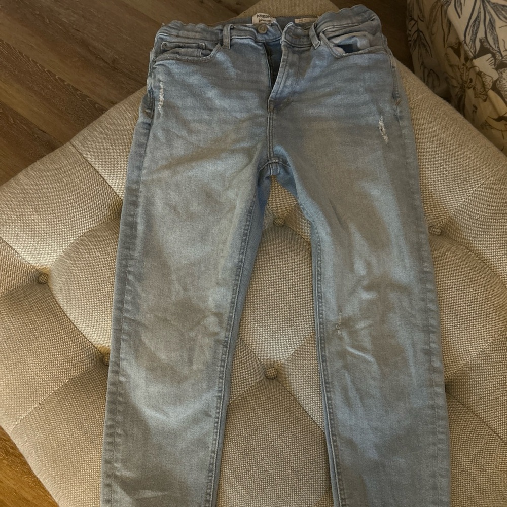 Kensie Women’s Sky Blue Skinny Jeans